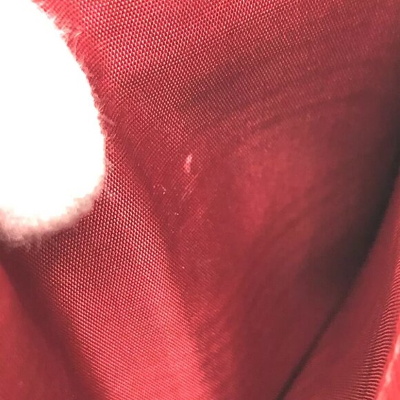 PRADA 1ML018 logo Folded wallet Safiano leather Red/GoldHardware - Picture 10 of 11